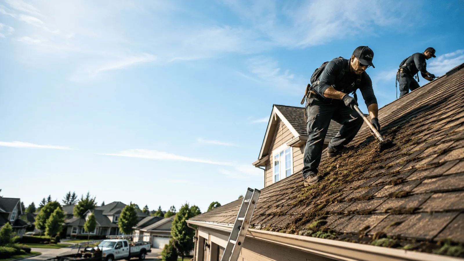 Roof Moss Removal in Davey, NE near me